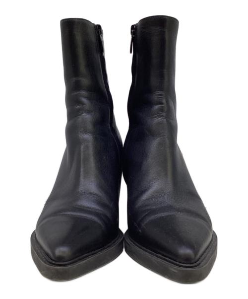 Gianvito Rossi（ジャンヴィト ロッシ）Gianvito Rossi (ジャンヴィト ロッシ) ショートブーツ ブラック サイズ:36　1/2の古着・服飾アイテム