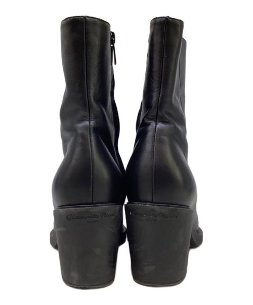 Gianvito Rossi（ジャンヴィト ロッシ）Gianvito Rossi (ジャンヴィト ロッシ) ショートブーツ ブラック サイズ:36　1/2の古着・服飾アイテム