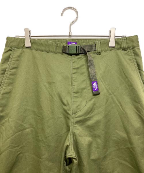 THE NORTHFACE PURPLELABEL（ザ・ノースフェイス パープルレーベル）THE NORTHFACE PURPLELABEL (ザ・ノースフェイス パープルレーベル) COOLMAX Chino Wide Tapered Pants オリーブ サイズ:32の古着・服飾アイテム