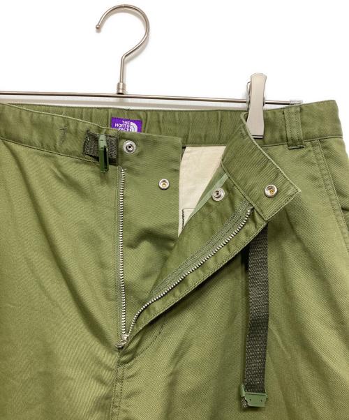 THE NORTHFACE PURPLELABEL（ザ・ノースフェイス パープルレーベル）THE NORTHFACE PURPLELABEL (ザ・ノースフェイス パープルレーベル) COOLMAX Chino Wide Tapered Pants オリーブ サイズ:32の古着・服飾アイテム