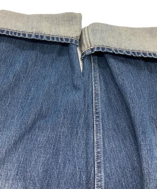 Graphpaper（グラフペーパー）Graphpaper (グラフペーパー) Selvage Denim Two Tuck Tapered Pants インディゴ サイズ:SIZE 1の古着・服飾アイテム