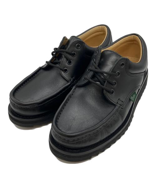 PARABOOT（パラブーツ）PARABOOT (パラブーツ) デッキシューズ ブラック サイズ:7の古着・服飾アイテム