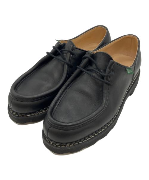 PARABOOT（パラブーツ）PARABOOT (パラブーツ) チロリアンシューズ ブラック サイズ:401/2の古着・服飾アイテム