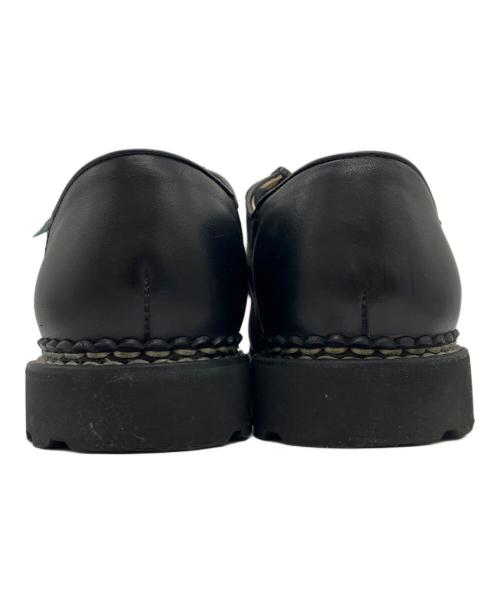 PARABOOT（パラブーツ）PARABOOT (パラブーツ) チロリアンシューズ ブラック サイズ:401/2の古着・服飾アイテム