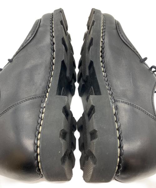 PARABOOT（パラブーツ）PARABOOT (パラブーツ) チロリアンシューズ ブラック サイズ:401/2の古着・服飾アイテム