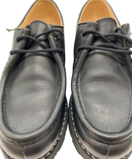 PARABOOT（パラブーツ）PARABOOT (パラブーツ) チロリアンシューズ ブラック サイズ:401/2の古着・服飾アイテム