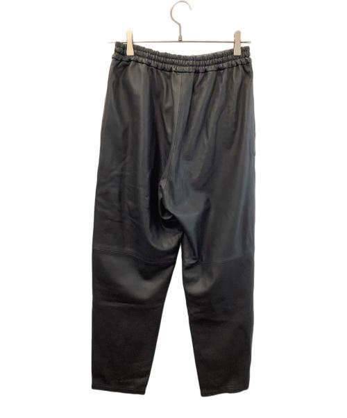 Graphpaper（グラフペーパー）Graphpaper (グラフペーパー) Sheep Leather Pants ブラックの古着・服飾アイテム