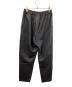 Graphpaper (グラフペーパー) Sheep Leather Pants ブラック：10000円