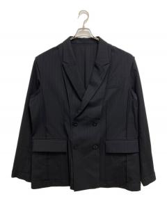 中古・古着通販】sacai (サカイ) Chalk Stripe x Rip Stop Jacket