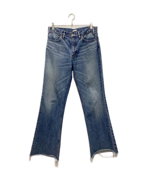 INSCRIRE（アンスクリア）INSCRIRE (アンスクリア) フレアデニム 002 Flare Denim インディゴ サイズ:SIZE 86cm (W34)の古着・服飾アイテム