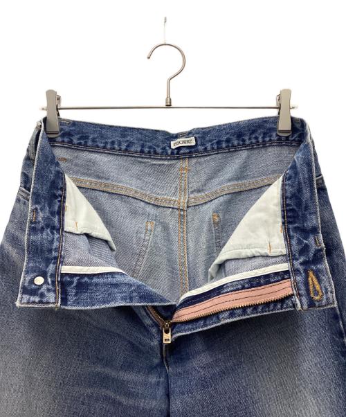 INSCRIRE（アンスクリア）INSCRIRE (アンスクリア) フレアデニム 002 Flare Denim インディゴ サイズ:SIZE 86cm (W34)の古着・服飾アイテム