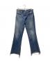INSCRIRE（アンスクリア）の古着「フレアデニム 002 Flare Denim」｜インディゴ