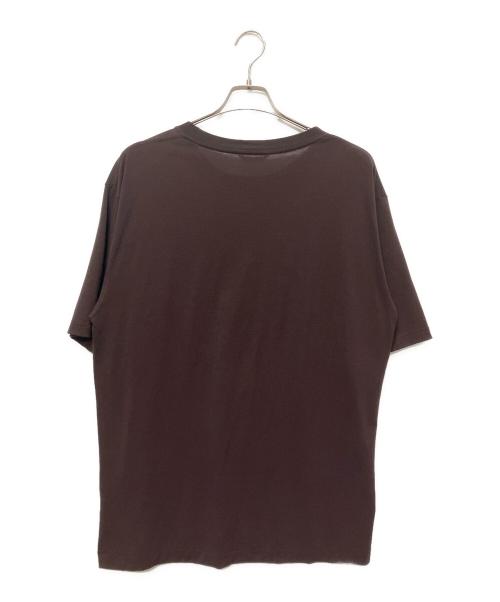 AURALEE（オーラリー）AURALEE (オーラリー) 24SS SUPER SOFT WOOL JERSEY TEE ブラウン サイズ:5の古着・服飾アイテム
