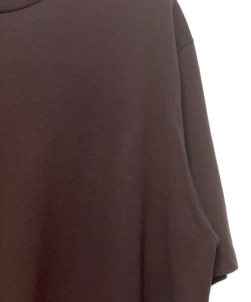 AURALEE（オーラリー）AURALEE (オーラリー) 24SS SUPER SOFT WOOL JERSEY TEE ブラウン サイズ:5の古着・服飾アイテム