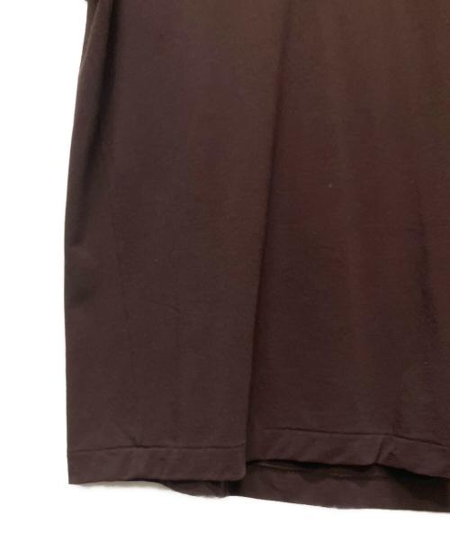 AURALEE（オーラリー）AURALEE (オーラリー) 24SS SUPER SOFT WOOL JERSEY TEE ブラウン サイズ:5の古着・服飾アイテム