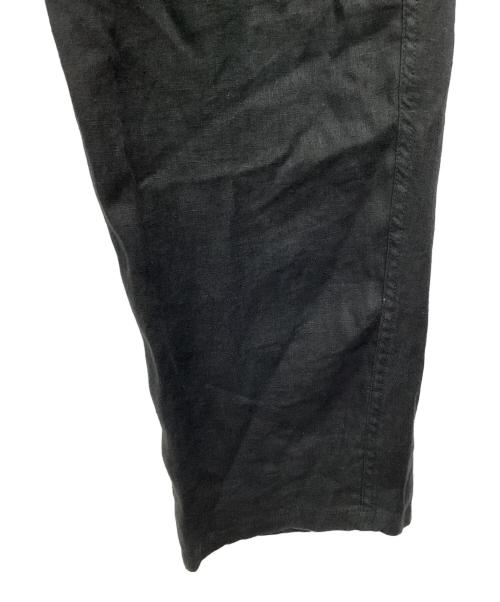 AUBERGE（オーベルジュ）AUBERGE (オーベルジュ) Brilla per il gusto (ブリッラ ペル イルグースト) BEAMS (ビームス) リネン フレンチ チノ ブラック サイズ:SIZE 44の古着・服飾アイテム