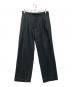 KANEMASA PHIL.（カネマサフィル）の古着「36G Wool Easy Trousers イージーパンツ」｜ブラック
