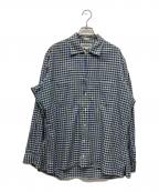 INDIVIDUALIZED SHIRTS×MOJITOインディビジュアライズドシャツ×モヒート）の古着「ABSHINTH SHIRT」｜ブルー