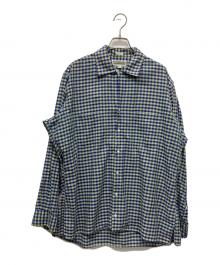 INDIVIDUALIZED SHIRTS×MOJITO（インディビジュアライズドシャツ×モヒート）の古着「ABSHINTH SHIRT」｜ブルー