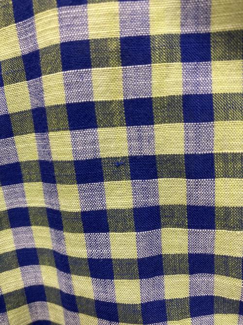 INDIVIDUALIZED SHIRTS（インディビジュアライズドシャツ）INDIVIDUALIZED SHIRTS (インディビジュアライズドシャツ) MOJITO (モヒート) ABSHINTH SHIRT ブルー サイズ:XLの古着・服飾アイテム