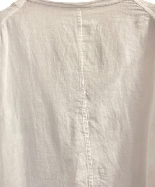 COMOLI（コモリ）COMOLI (コモリ) リネンWクロス ジャケット ホワイト サイズ:3の古着・服飾アイテム