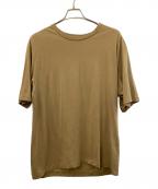 AURALEEオーラリー）の古着「Super Soft Wool Jersey Tee」｜ブラウン