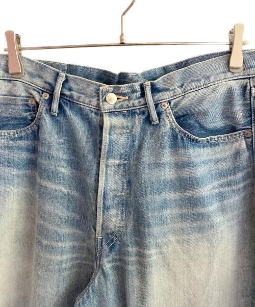 Graphpaper（グラフペーパー）Graphpaper (グラフペーパー) Selvage Denim Five Pocket Wide Straight Pants インディゴ サイズ:3の古着・服飾アイテム