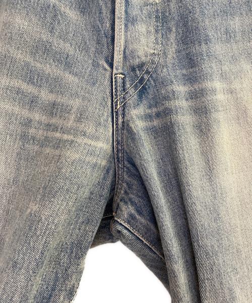 Graphpaper（グラフペーパー）Graphpaper (グラフペーパー) Selvage Denim Five Pocket Wide Straight Pants インディゴ サイズ:3の古着・服飾アイテム