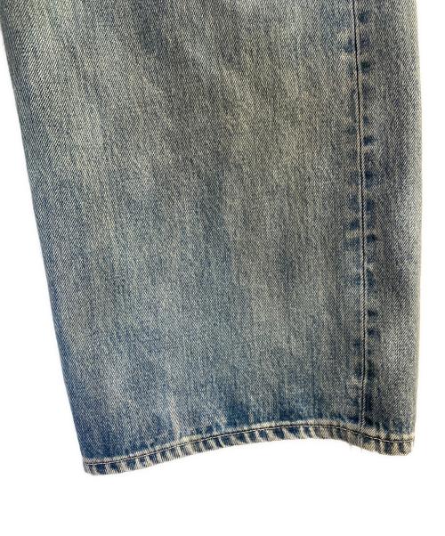 Graphpaper（グラフペーパー）Graphpaper (グラフペーパー) Selvage Denim Five Pocket Wide Straight Pants インディゴ サイズ:3の古着・服飾アイテム