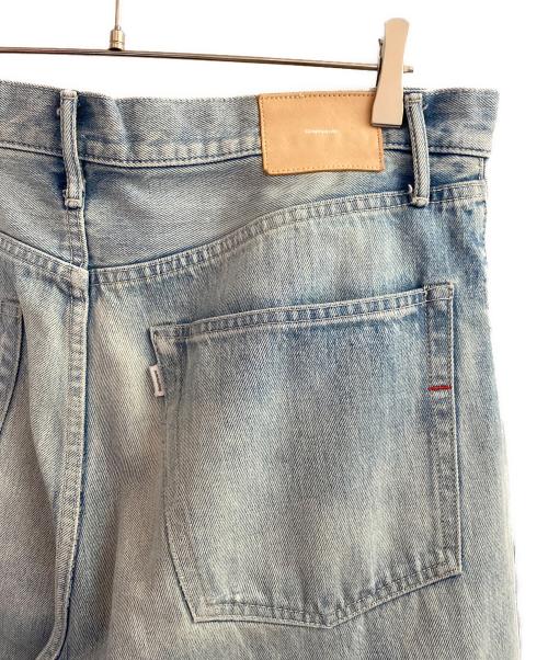 Graphpaper（グラフペーパー）Graphpaper (グラフペーパー) Selvage Denim Five Pocket Wide Straight Pants インディゴ サイズ:3の古着・服飾アイテム