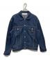 MAISON KITSUNE（メゾンキツネ）の古着「トラッカー ジャケット」｜インディゴ