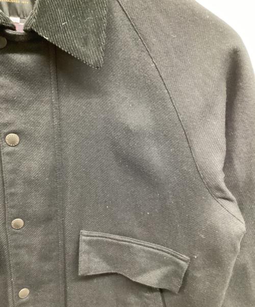 Barbour（バブアー）Barbour (バブアー) FREAK'S STORE (フリークスストア) BORROWDALE WOOL ブラック サイズ:38の古着・服飾アイテム