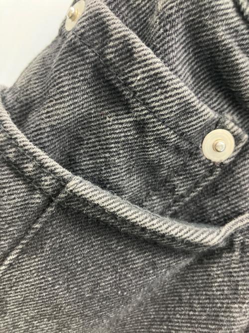 MAISON SPECIAL（メゾンスペシャル）MAISON SPECIAL (メゾンスペシャル) Pleated Denim Skirt ブラック サイズ:36の古着・服飾アイテム