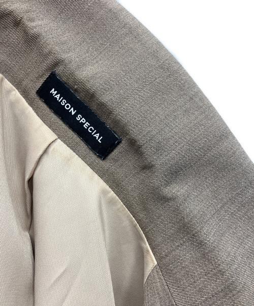 MAISON SPECIAL（メゾンスペシャル）MAISON SPECIAL (メゾンスペシャル) ダブルブレステッドオーバージャケット ベージュ サイズ:Freeの古着・服飾アイテム