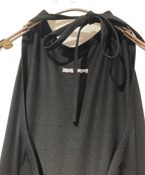 IMMUNE（イミューン）IMMUNE (イミューン) halter neck dressワンピース ブラック サイズ:ＦＲＥＥの古着・服飾アイテム