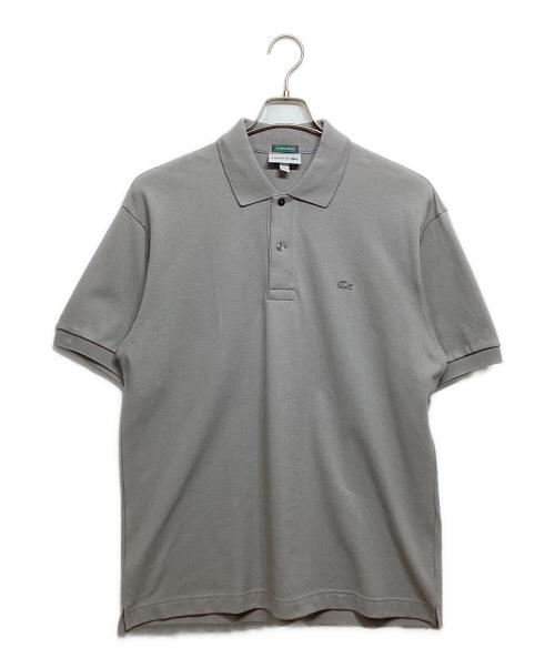 LACOSTE（ラコステ）LACOSTE (ラコステ) JOURNAL STANDARD (ジャーナルスタンダード) 別注ヘビーピケポロシャツ グレー サイズ:Mの古着・服飾アイテム