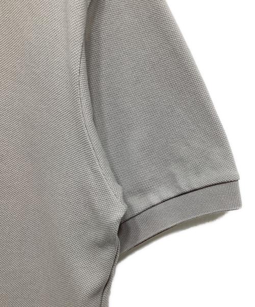 LACOSTE（ラコステ）LACOSTE (ラコステ) JOURNAL STANDARD (ジャーナルスタンダード) 別注ヘビーピケポロシャツ グレー サイズ:Mの古着・服飾アイテム