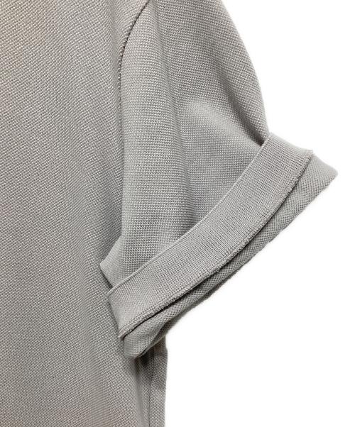 LACOSTE（ラコステ）LACOSTE (ラコステ) JOURNAL STANDARD (ジャーナルスタンダード) 別注ヘビーピケポロシャツ グレー サイズ:Mの古着・服飾アイテム