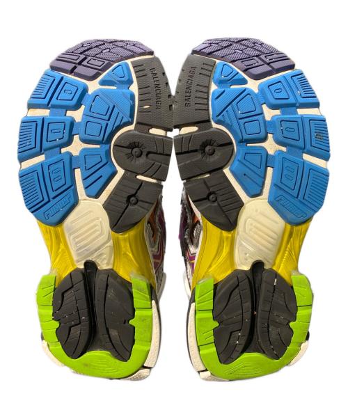 BALENCIAGA（バレンシアガ）BALENCIAGA (バレンシアガ) RUNNER ランナー シルバー×ピンク サイズ:27.5の古着・服飾アイテム