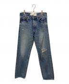 THE SHINZONEザ シンゾーン）の古着「DAMAGE CLIP JEANS」｜インディゴ