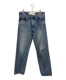 THE SHINZONE（ザ シンゾーン）の古着「DAMAGE CLIP JEANS」｜インディゴ