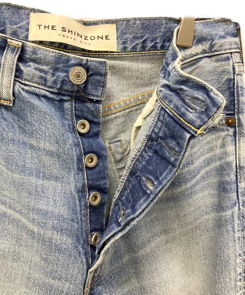 THE SHINZONE（ザ シンゾーン）THE SHINZONE (ザ シンゾーン) DAMAGE CLIP JEANS インディゴ サイズ:32の古着・服飾アイテム