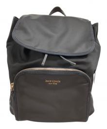 Kate Spade（ケイトスペード）の古着「ザ リトル ベター サム ミディアム バックパック」｜ブラック