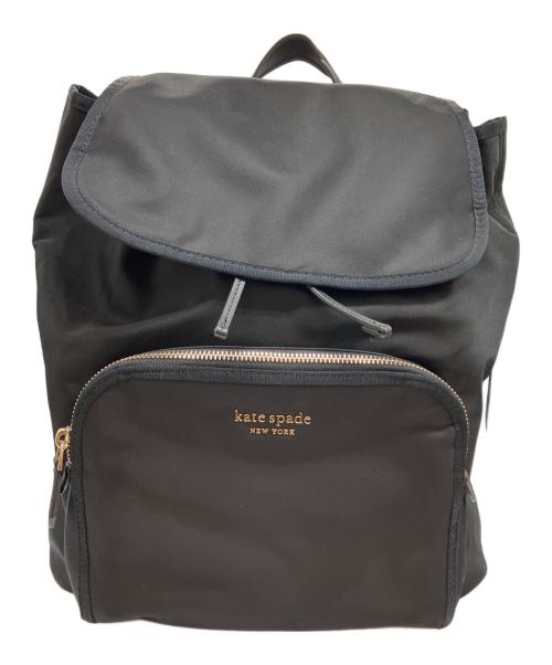 Kate Spade（ケイトスペード）Kate Spade (ケイトスペード) ザ リトル ベター サム ミディアム バックパック ブラックの古着・服飾アイテム