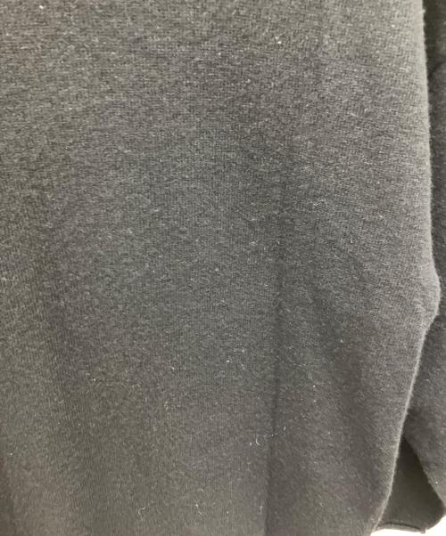 Blanc YM（ブランワイエム）Blanc YM (ブランワイエム) Wool Cashmere Knit JKT ブラック サイズ:Sの古着・服飾アイテム