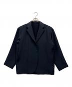 UNITED ARROWS & SONSユナイテッドアローズ アンド サンズ）の古着「PE BUTTONLES JACKET」｜ネイビー
