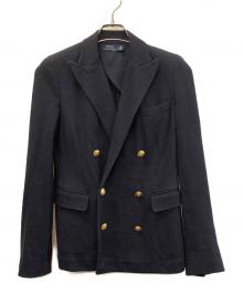 POLO RALPH LAUREN（ポロ・ラルフローレン）の古着「金釦ダブルジャケット」｜ネイビー