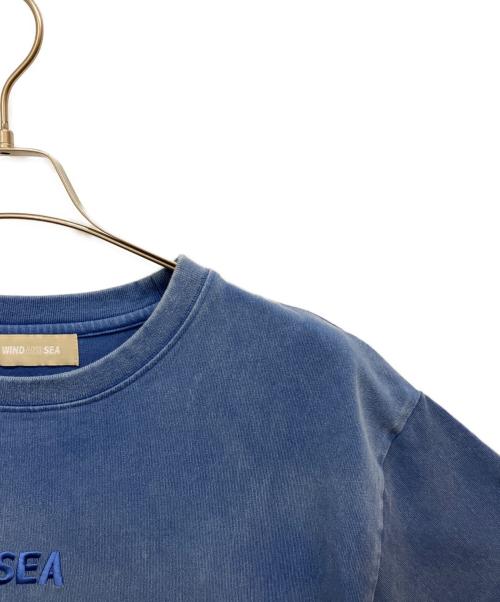 WIND AND SEA（ウィンダンシー）WIND AND SEA (ウィンダンシー) SEA PIGMENT TEE ブルー サイズ:Lの古着・服飾アイテム