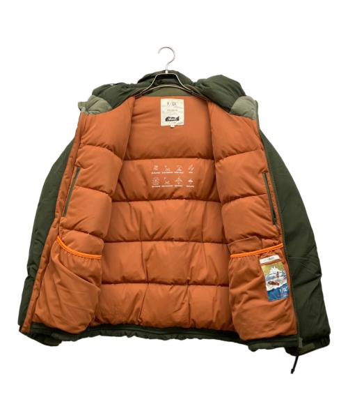 NANGA（ナンガ）NANGA (ナンガ) F/CE. (エフシーイー) JOURNAL STANDARD relume (ジャーナルスタンダード レリューム) ダウンジャケット グリーン サイズ:Lの古着・服飾アイテム