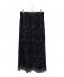 MURRAL（ミューラル）の古着「Seem flower lace skirt」｜ブラック